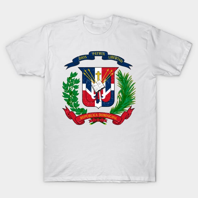 Republica Dominicana - Coat of arms T-Shirt by verde